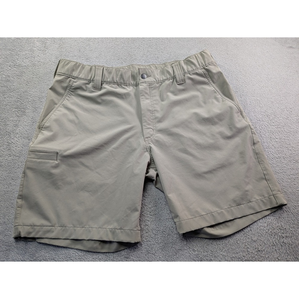 Carhartt Force Sun Defender Relaxed Fit Rugged Flex Shorts Mens Large Khaki Tan